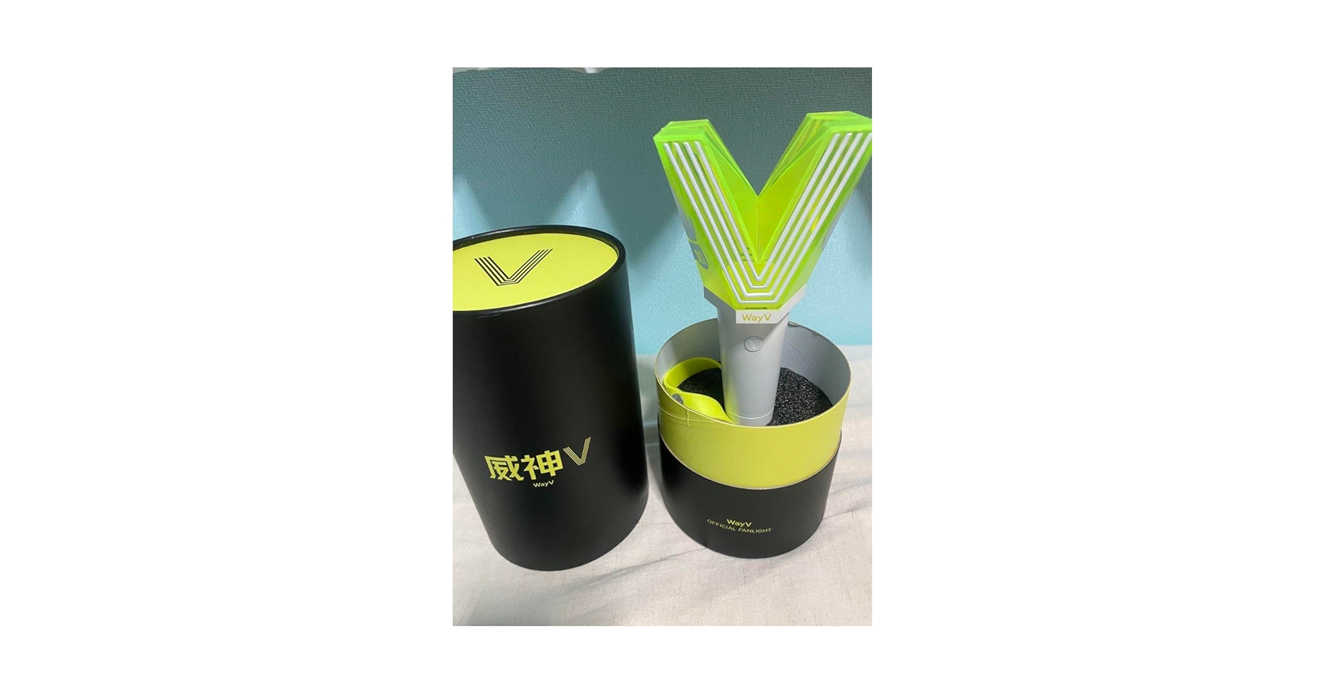 Amazon.co.jp: 正規品wayv 威神 nct ペンライト ネギ鈍器 テン
